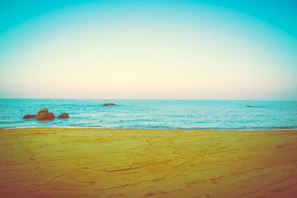 Vintage sea and beach