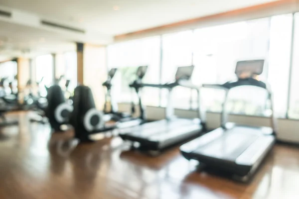 Blur gym and fitness room interior
