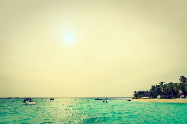 Beautiful Maldives island