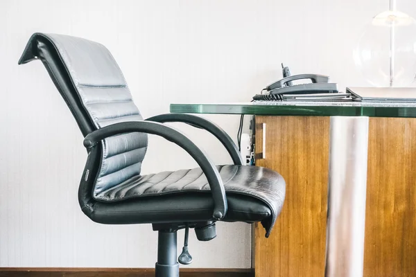 Black Leather working chair