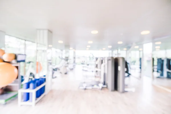 Abstract blur gym and fitness room