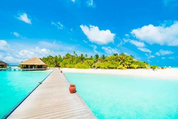 Beautiful tropical Maldives island