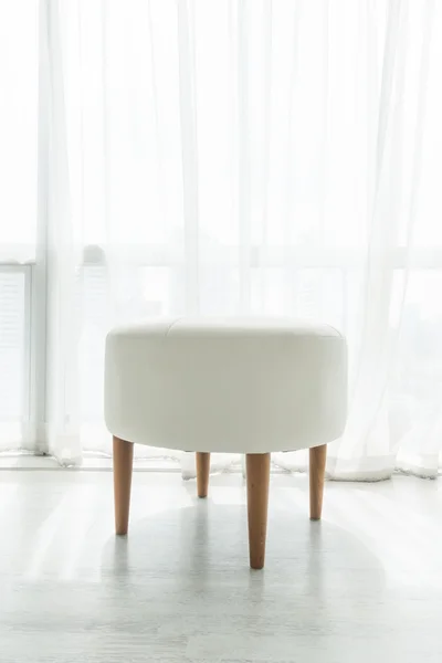 White stool chair