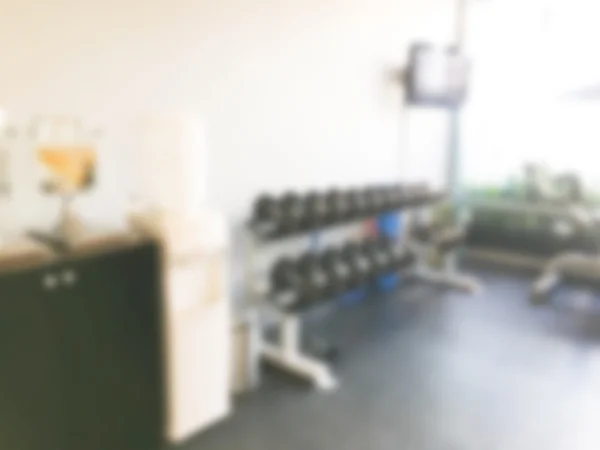 Abstract blur gym and fitness room