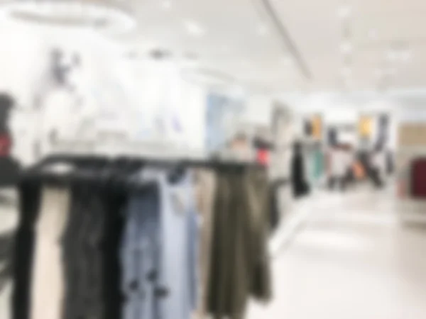 Abstract blur shopping mall interior