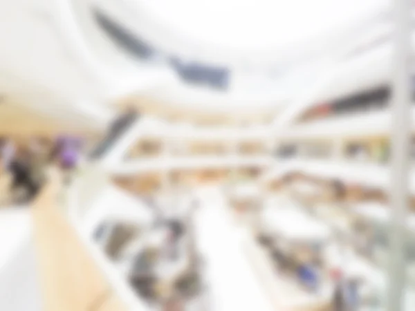 Blur shopping mall