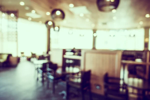 Abstract blur coffee shop