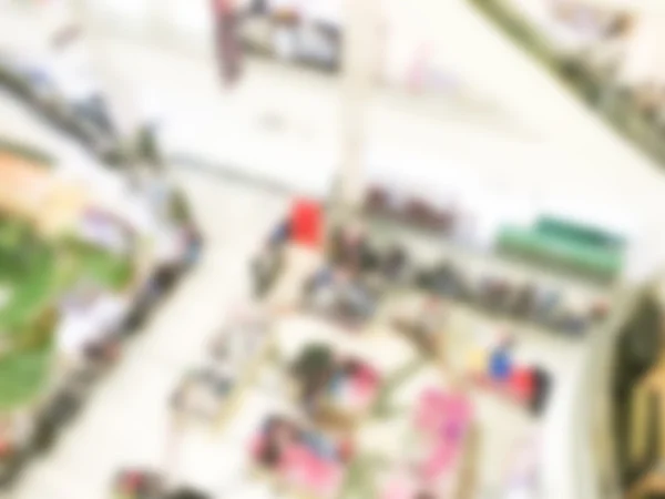 Blur shopping mall