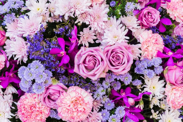 Colorful assorted flowers