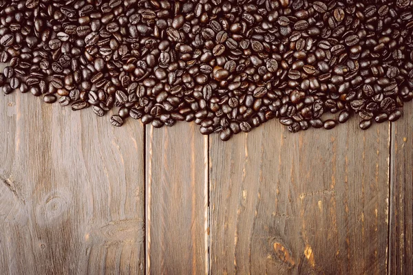 Coffee beans pile