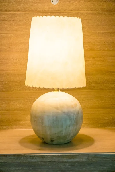 Light lamp in bedroom