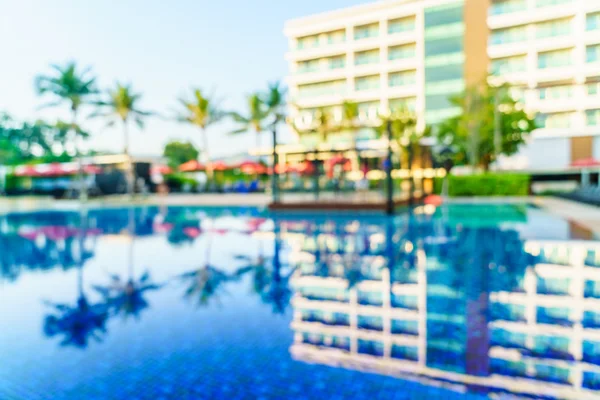 Blur pool hotel resort