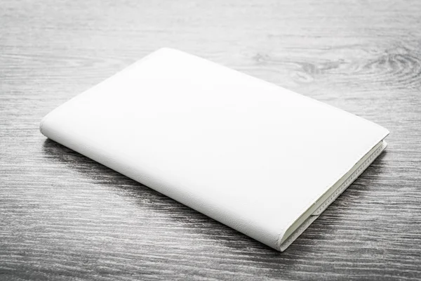 Blank white mock up book