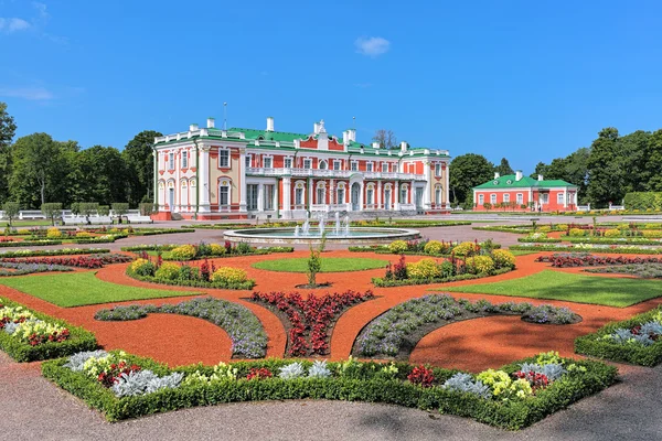 Kadriorg Palace and flower garden in Tallinn, Estonia