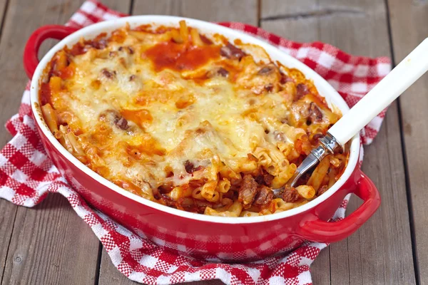 Macaroni casserole with ground turkey