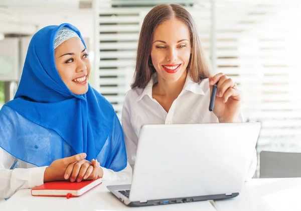 Women  working together