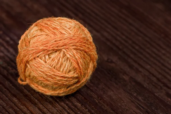 Ball of wool closeup