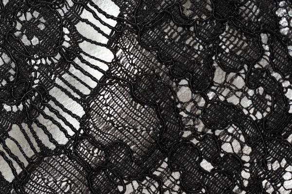 Black lace texture
