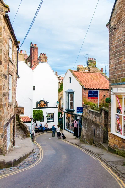 Robin Hood\'s Bay, North Yorkshire, United Kingdom - October 11, 2014: Robin Hood\'s Bay in North Yorkshire, UK