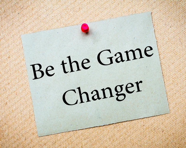 BE THE GAME CHANGER