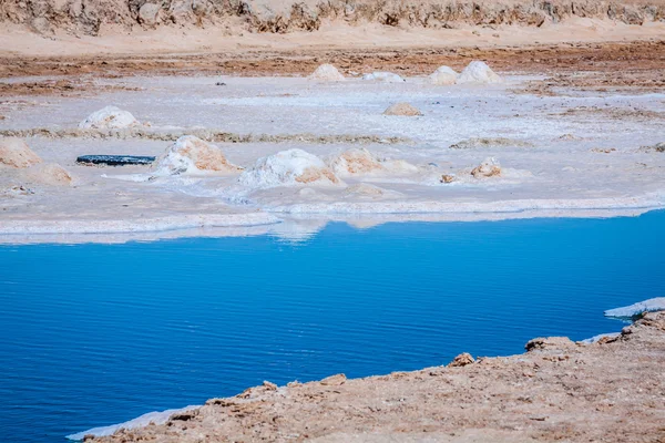 Chott el Djerid, salt lake in Tunisia