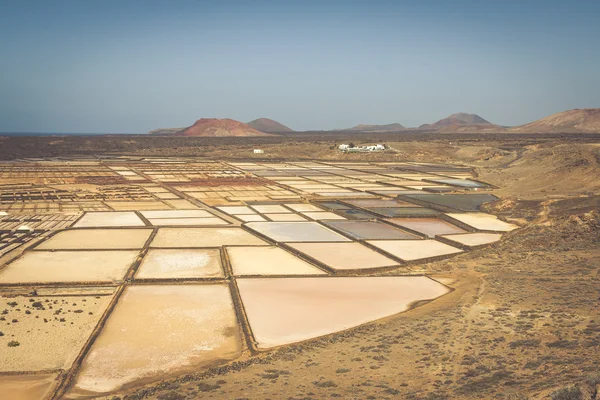 Salt works of Janubio, Lanzarote, Canary Islands