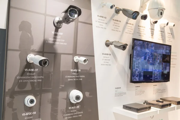 Security cams on display at Sicurezza, international event in th