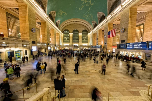 NEW YORK - USA - 11 DECEMBER 2011  Grand Central station full of people