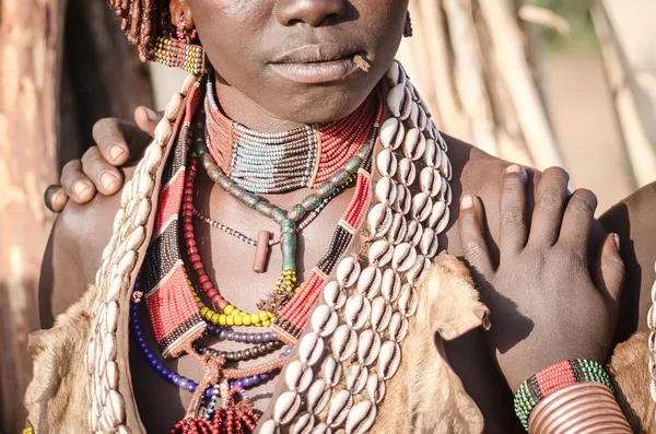 Necklace of a unidentified hamer woman