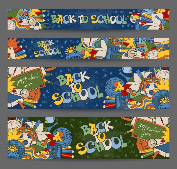 Back to School banners