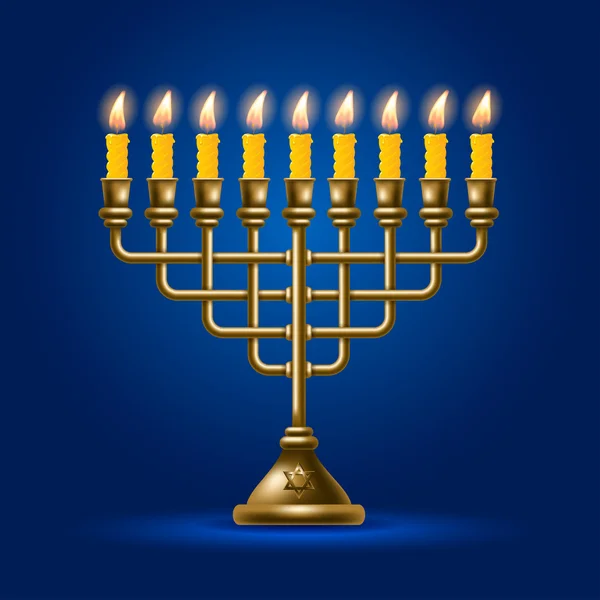 Greeting card for Happy Hanukkah