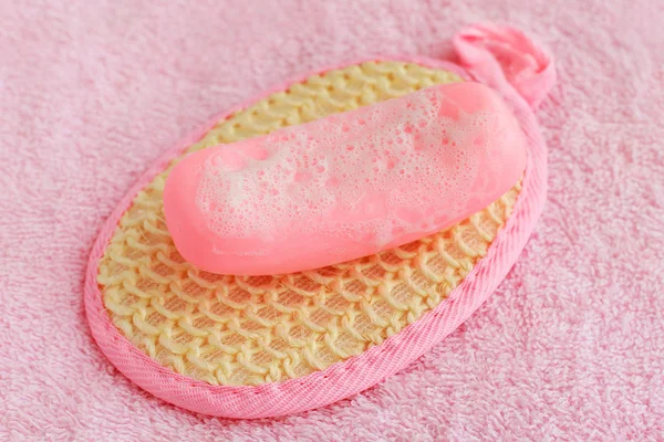 Soap and bath sponge - personal care products