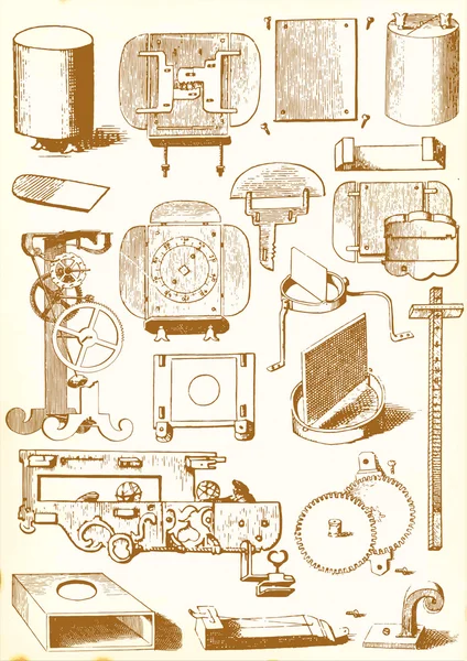 Medieval technology and Industry - vector pack