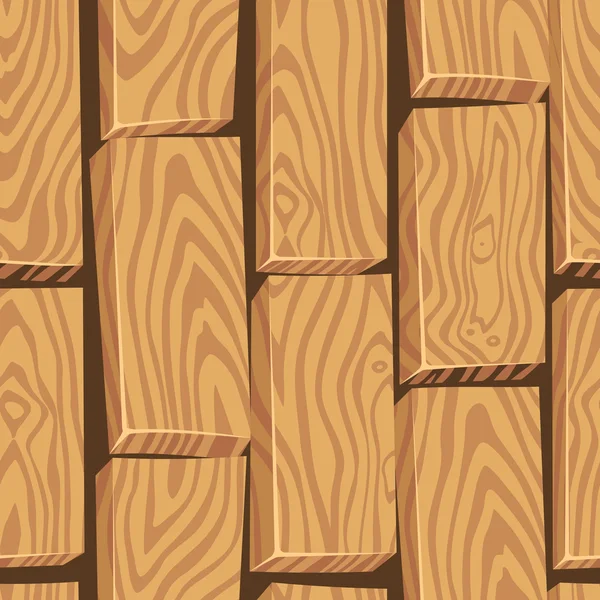 Vector cartoon wood board texture