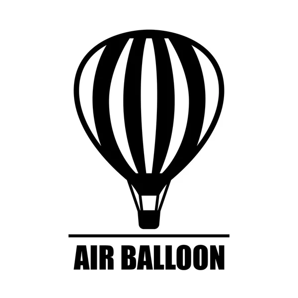 Vector hot air ballon icon