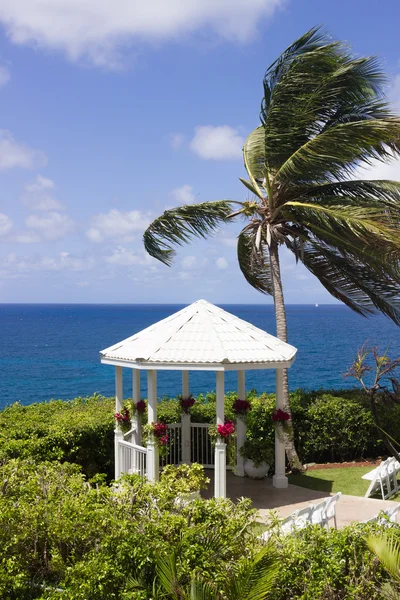 Wedding ceremony place on caribbean coast