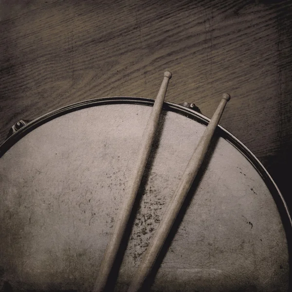 Snare Drum and Sticks