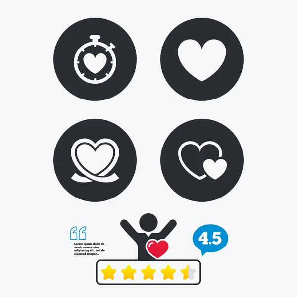 Heart ribbon icon.