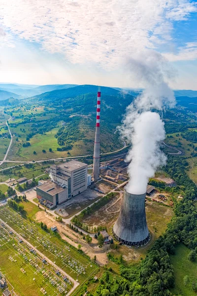 Thermal power plant aerial