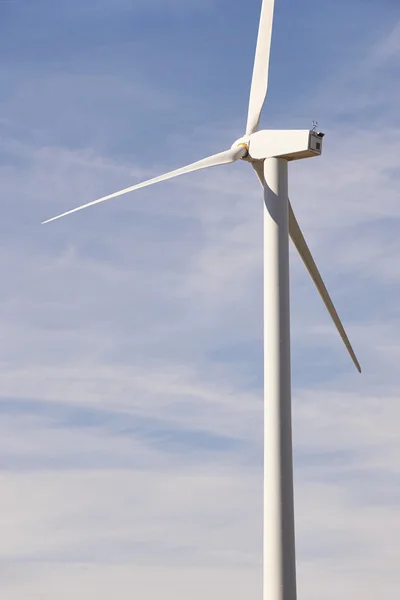 Wind turbine in the countryside. Clean alternative renewable ene