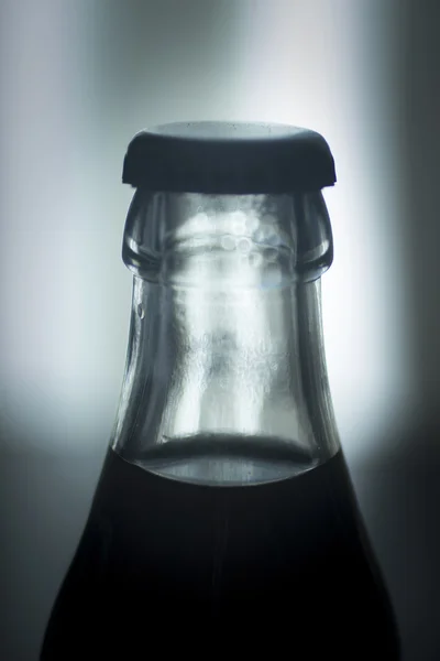 Carbonated soda glass cola soft drink bottle