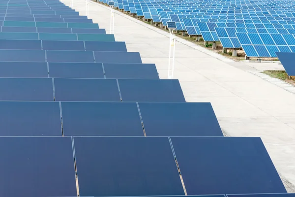 Blue Solar panels