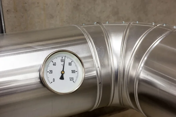 Temperature meter of water pipes