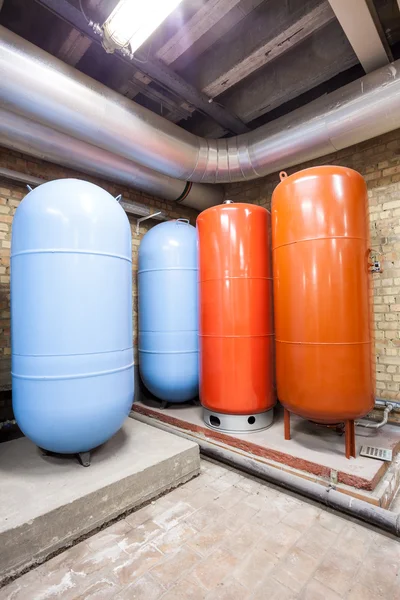 Four expansion boilers