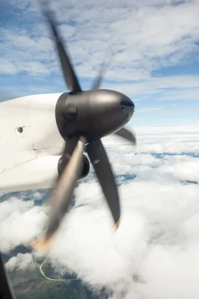 An propeller from an plaina