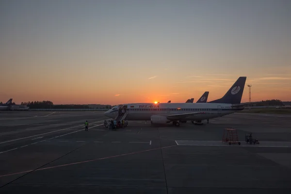 The Minsk airport