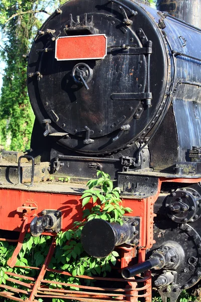 Steam locomotive detail