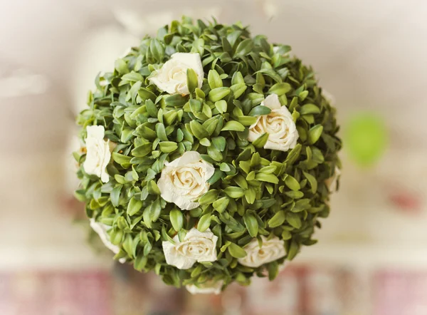 White flowers and green leaves for wedding,party decoration