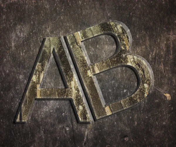 Metal dirty logo Ab