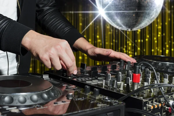 Party DJ in nightclub
